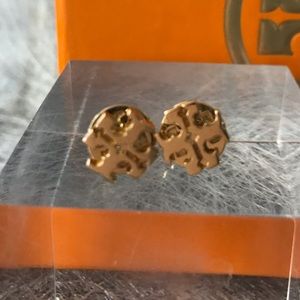 Tory Burch post signature earrings